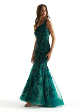 Morilee One Shoulder Long Prom Dress 48025