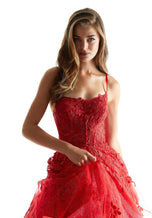 Morilee Long Glitter Prom Dress 48047