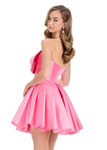 ASHLEYlauren A-Line Bow HoCo Dress 4816