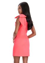 ASHLEYlauren One Shoulder HoCo Dress 4829