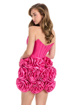 ASHLEYlauren Rosette HoCo Dress 4831