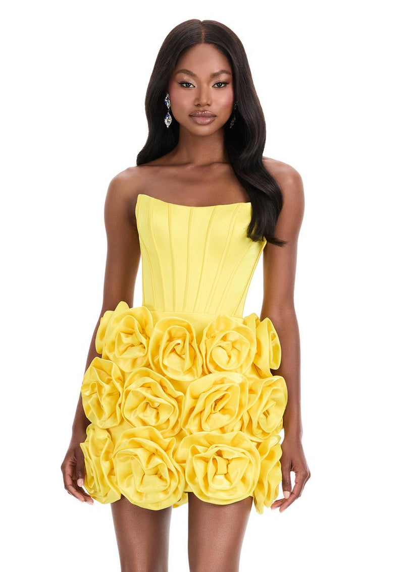 ASHLEYlauren Rosette HoCo Dress 4831