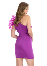 ASHLEYlauren One Shoulder HoCo Dress 4839