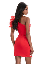 ASHLEYlauren One Shoulder HoCo Dress 4839