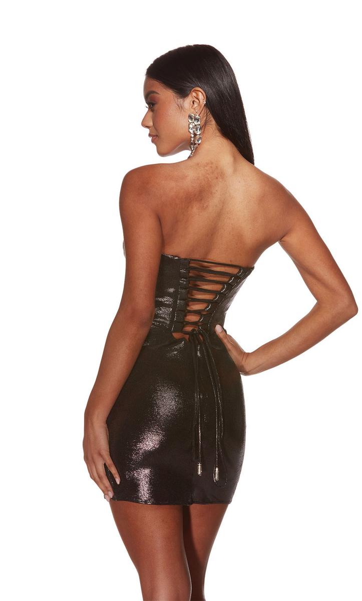 Alyce Metallic Sweetheart Homecoming Dress 4846 Alyce Metallic Sweetheart Homecoming Dress 4846