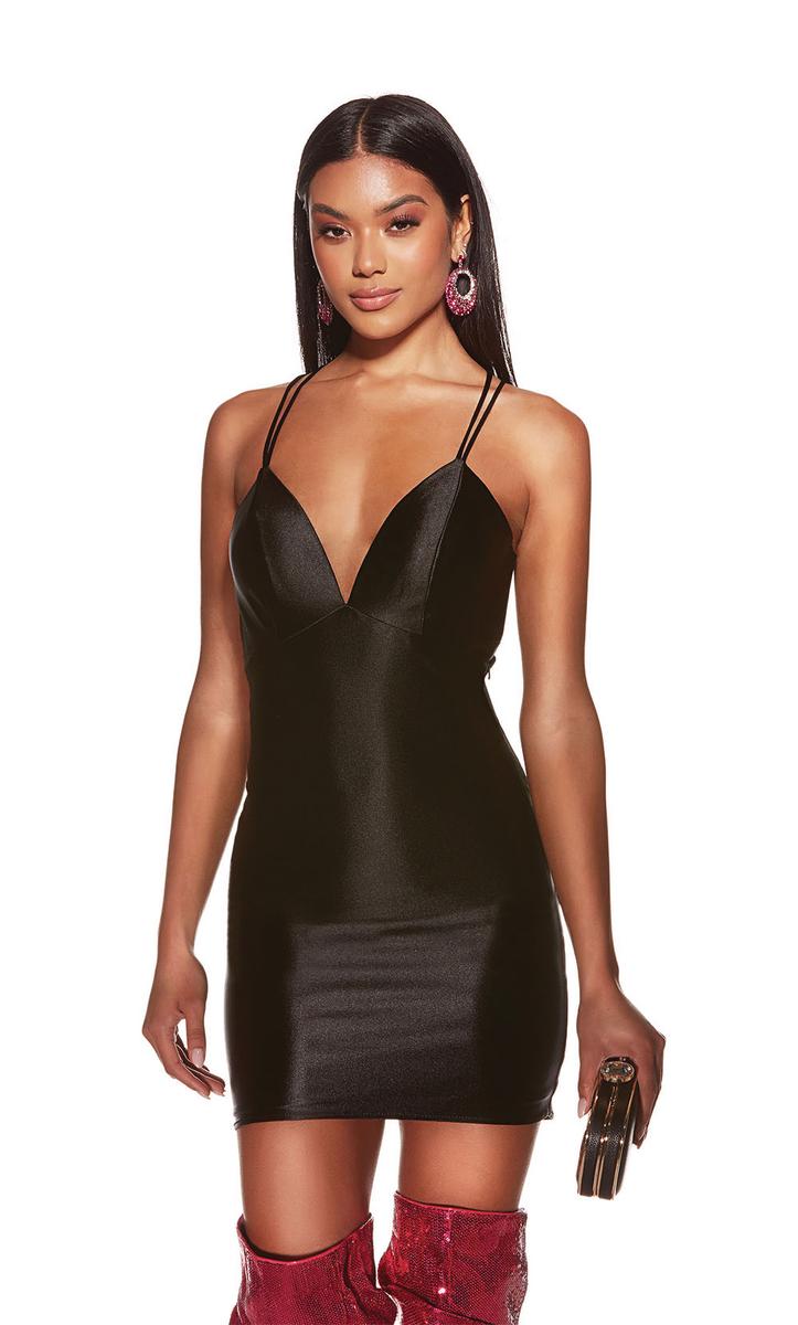 Alyce Paris Tight Open Back Homecoming Dress 4856 Alyce Paris Tight Open Back Homecoming Dress 4856