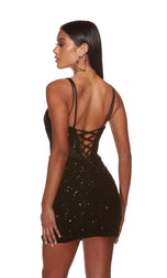 Alyce Paris Illusion Cut Out HoCo Dress 4910
