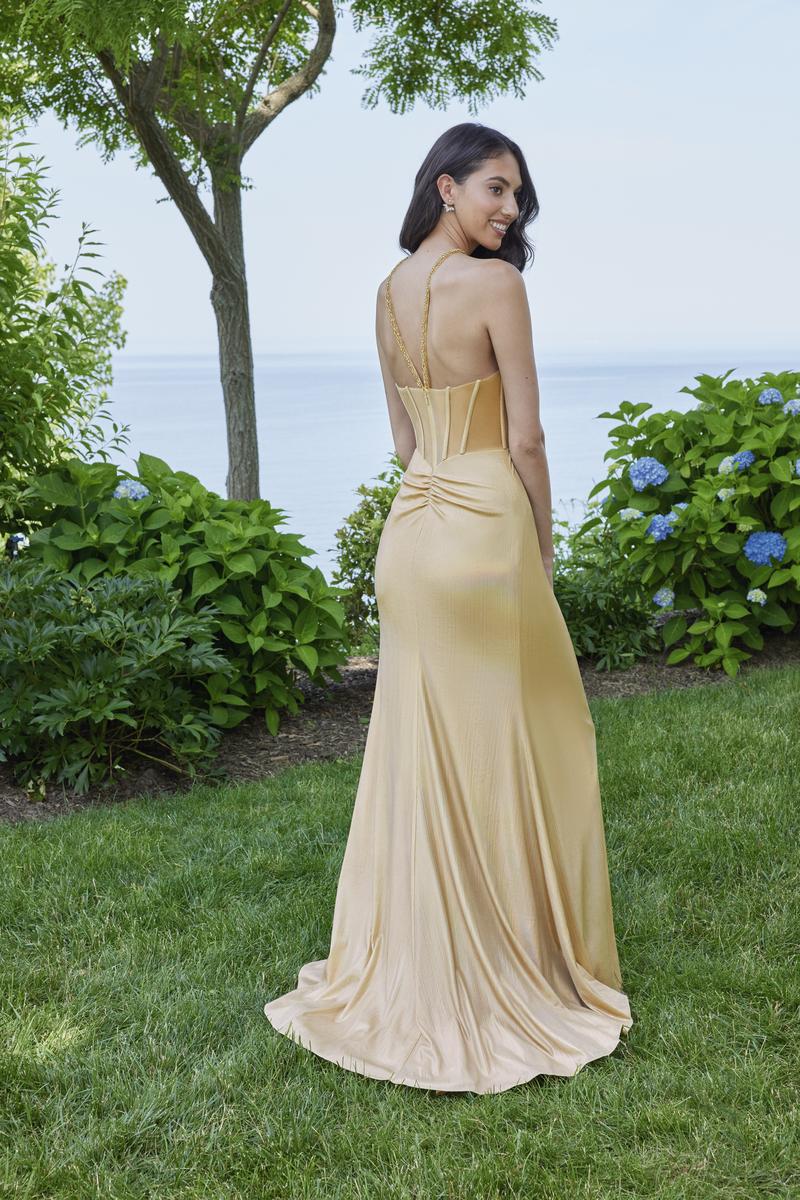 morilee gold prom dress 47018 Morilee Prom