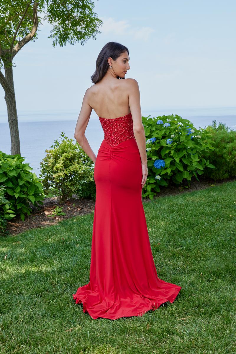 prom dresses columbus ga Turn heads. Steal hearts. Make it a night to remember. , This red-hot gown is pure perfection at Lasting Impressions., #reddress #lastingimpressionsformalwear #promnight #prom2026 #promstyles The top is decorated with lovely beaded lace appliqus that flow effortlessly onto the tulle skirt Pink Prom Dresses in Columbus,