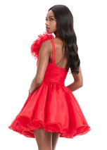 ASHLEYlauren One Shoulder A-Line HoCo Dress 4958