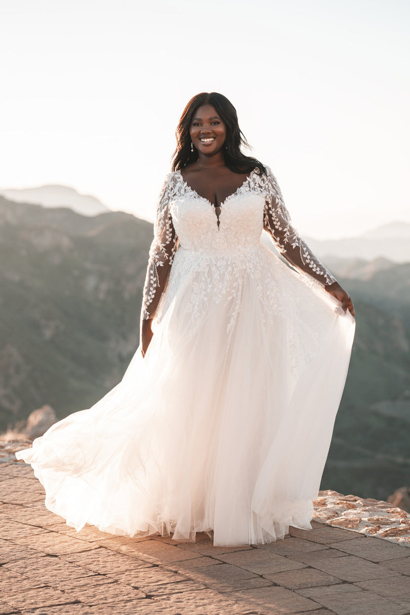 allure long sleeve wedding dress Allure Bridals A1105W Prom 2026 Dresses, Wedding Dresses, Plus Size Dresses for Sale in Fall River MA