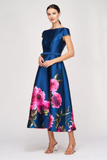 Kay Unger "Ina" Tea Length Dress 55111953