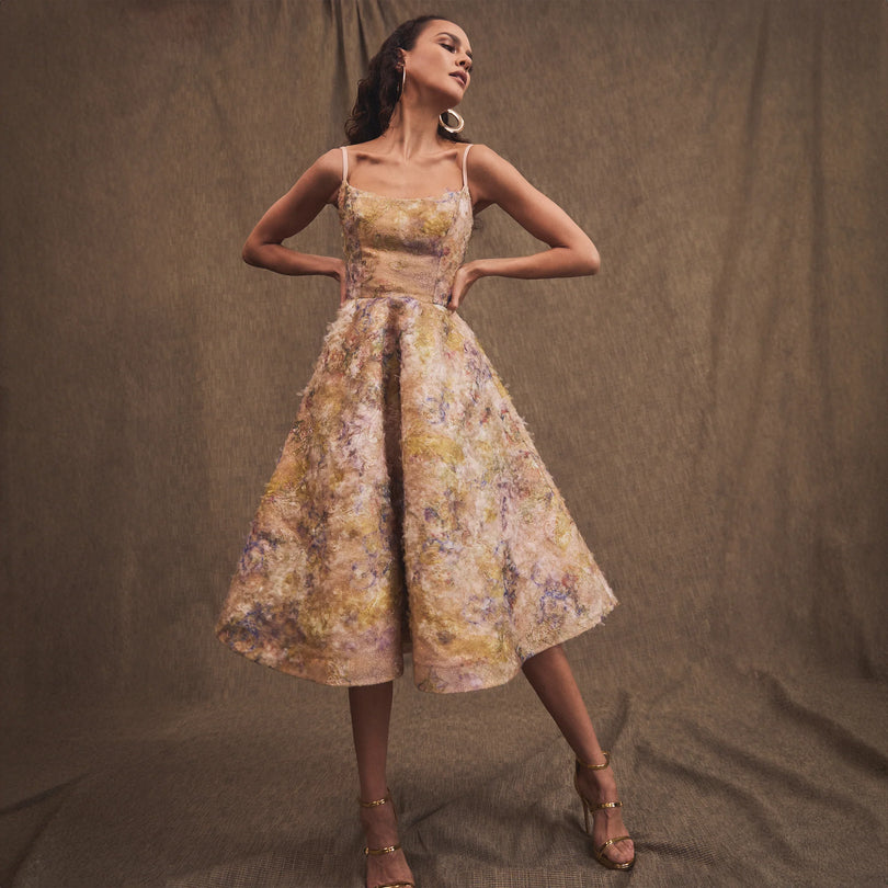 Helsi "Stephanie" Floral Midi Dress DR6286