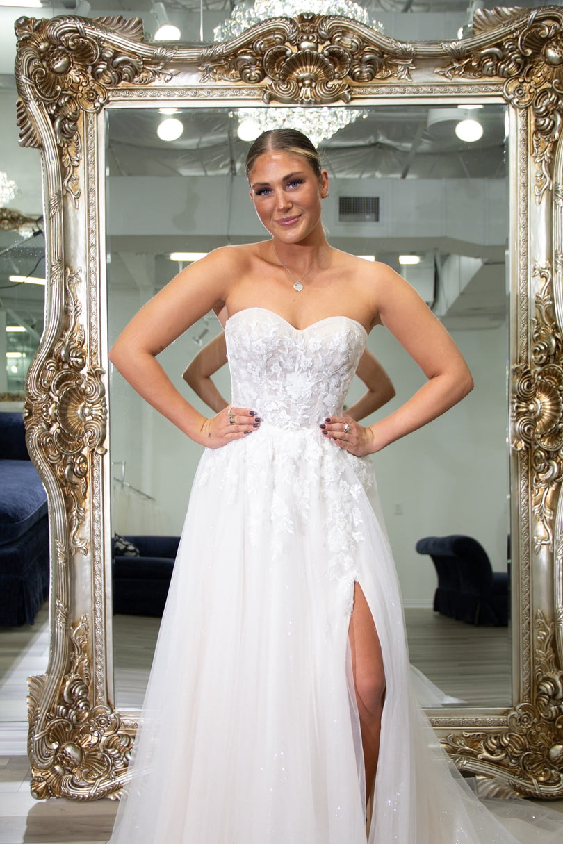 maggie sottero gold dress Are we all just saying yes to gold wedding dresses in 2025? , If you love this luxe trend, weve got a blog you NEED! Head to our stories to dive into Gold Wedding Dresses for the Luxe