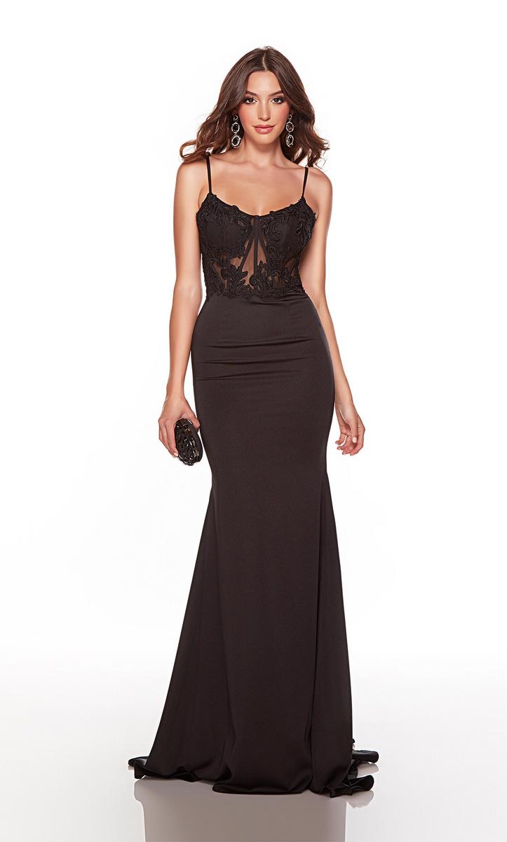 Alyce Corset Lace-up Dress 61456 Alyce Corset Lace-up Dress 61456