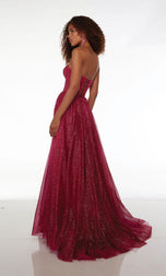Alyce Glitter Corset Prom Dress 61601