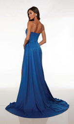 Alyce Satin Corset Prom Dress 61603