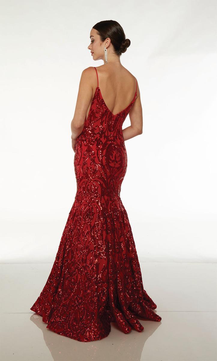 Alyce Paris Long Sequin Prom Dress 61607