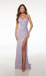 Alyce Paris Elegant Sequin Prom Dress 61655