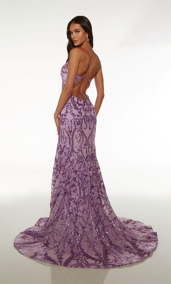 Alyce Paris Sequin Prom Dress 61659