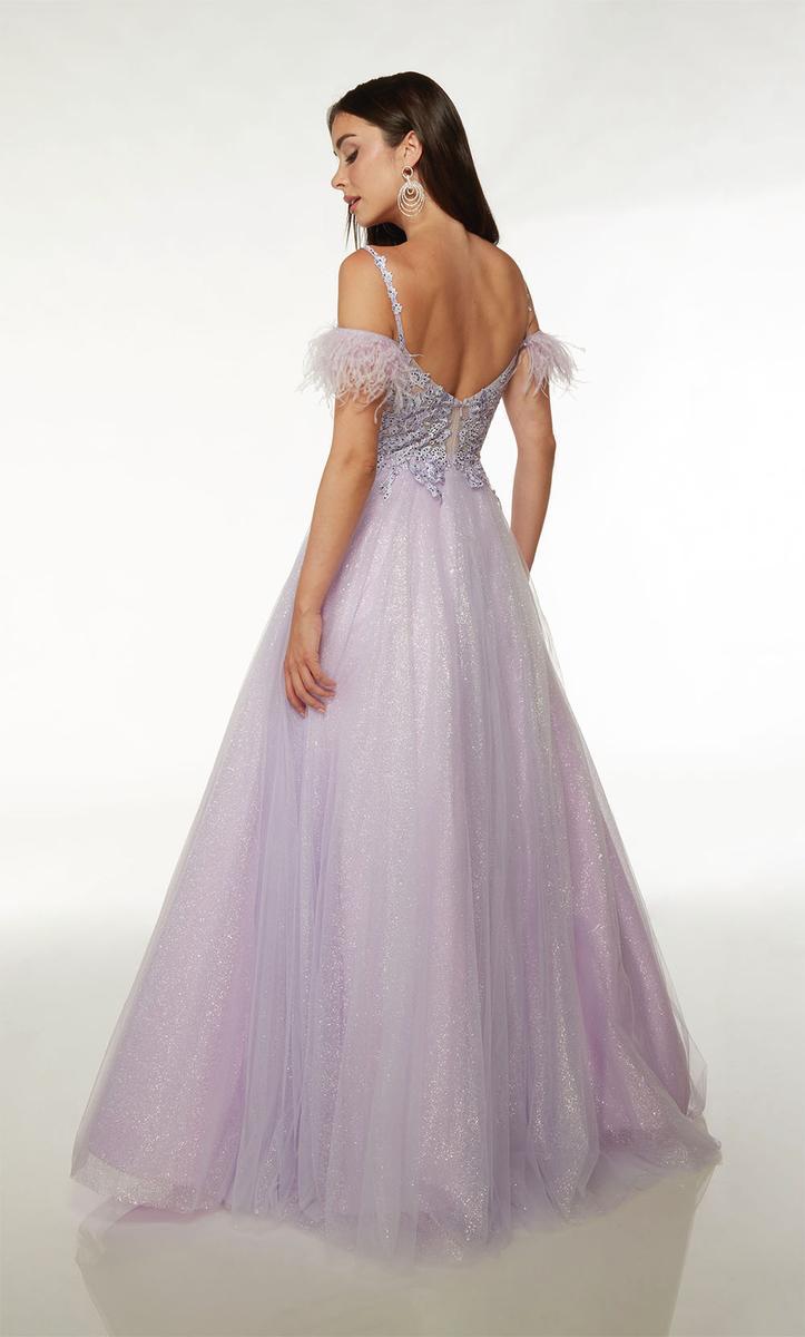 Alyce Lace Corset Tulle Prom Dress 61670