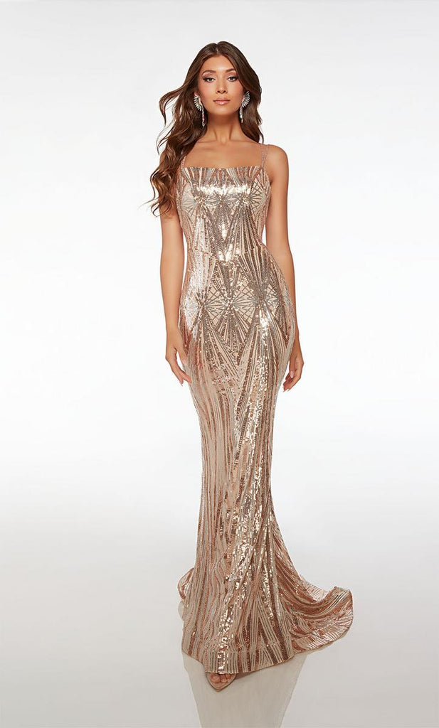 Alyce Paris Radiant Sequin Prom Dress 61680