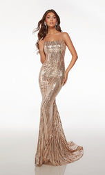 Alyce Paris Radiant Sequin Prom Dress 61680