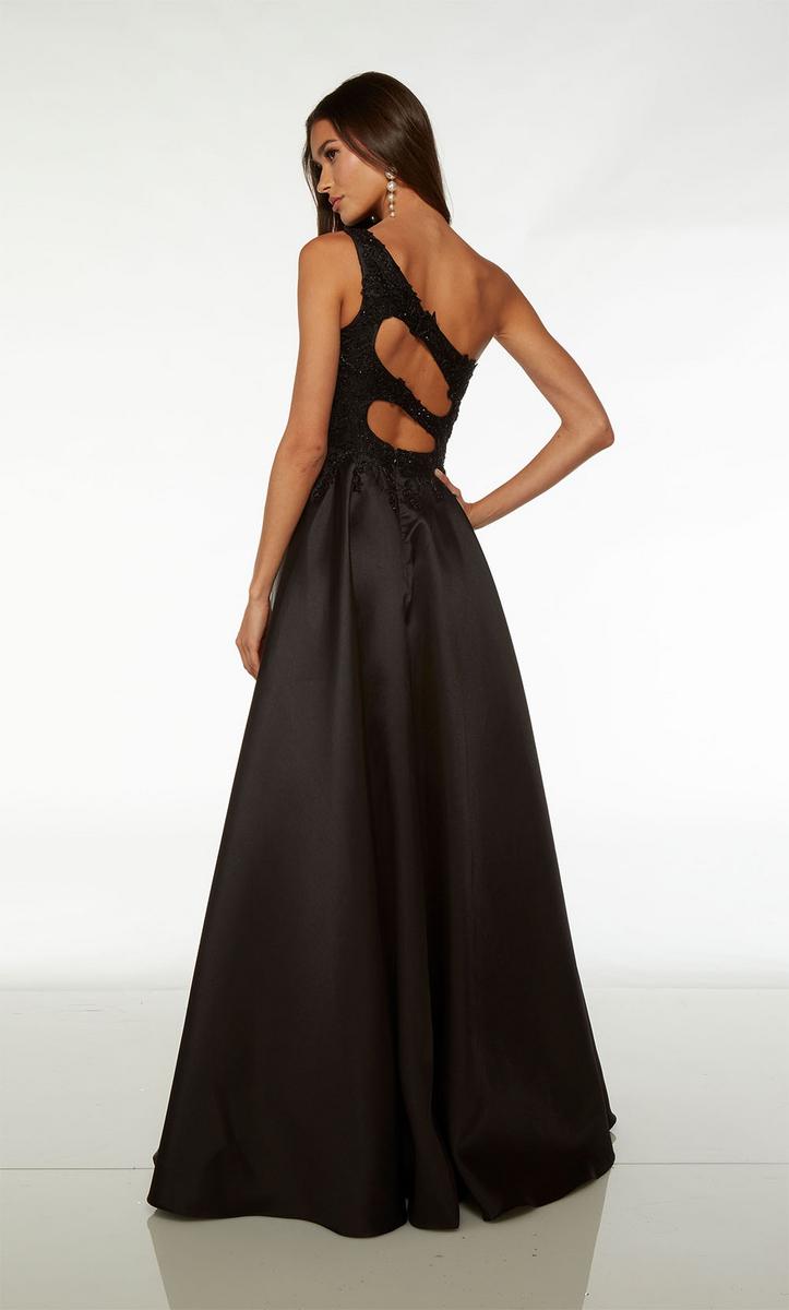 Alyce Paris One Shoulder A-Line Prom Dress 61700 Alyce Paris One Shoulder A-Line Prom Dress 61700