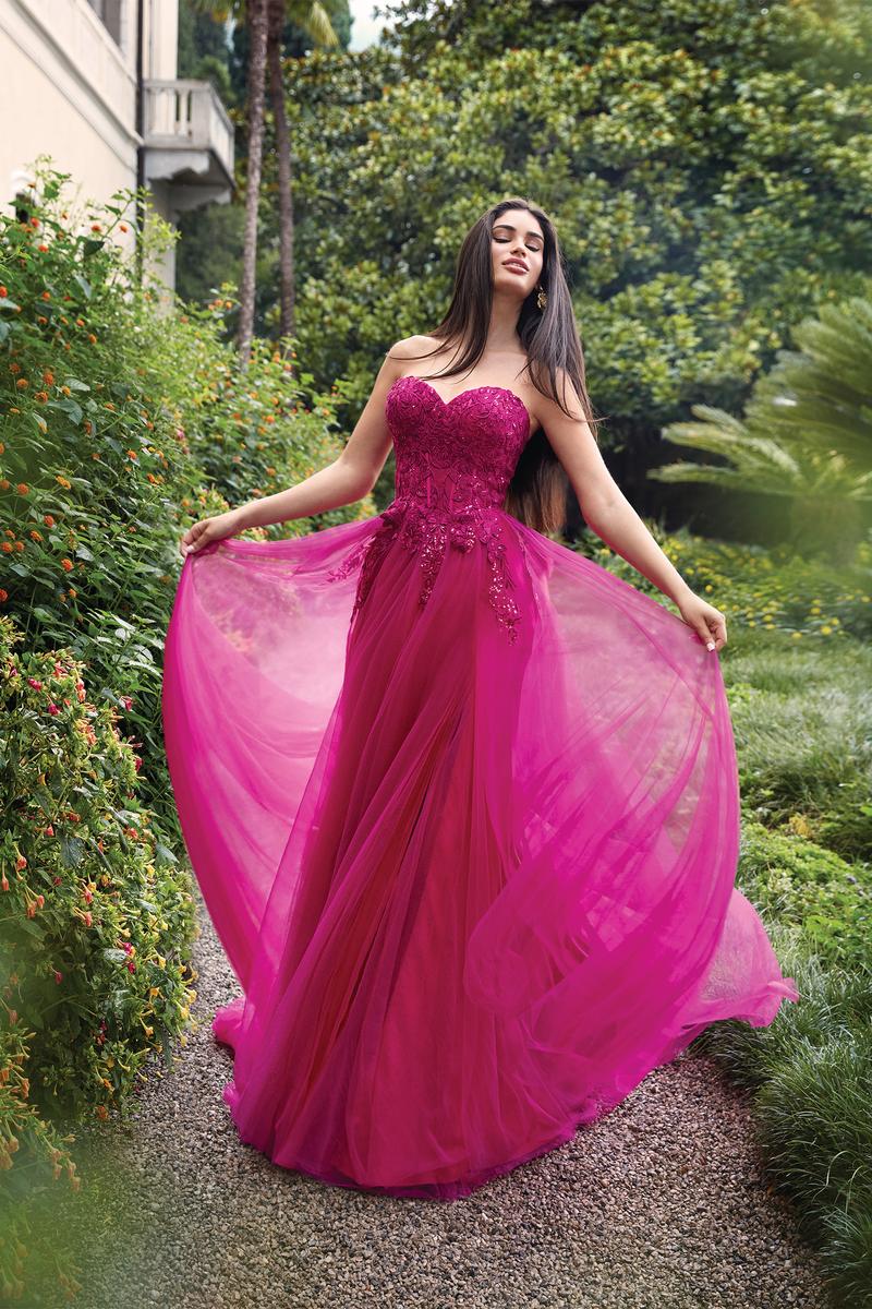 Alyce Paris Lace A-Line Prom Dress 61723