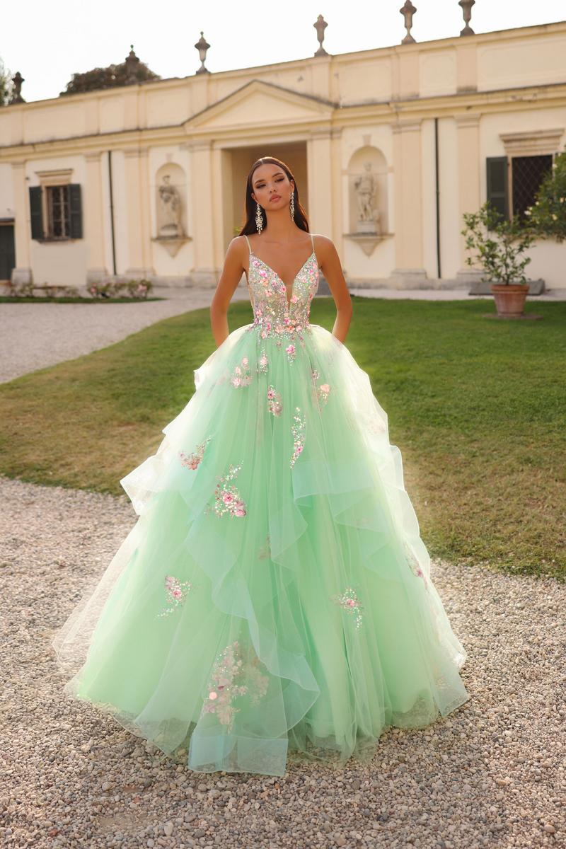 sachin and babi light blue dress 2026 Homecoming Dresses, Long & Short Gowns main image 1