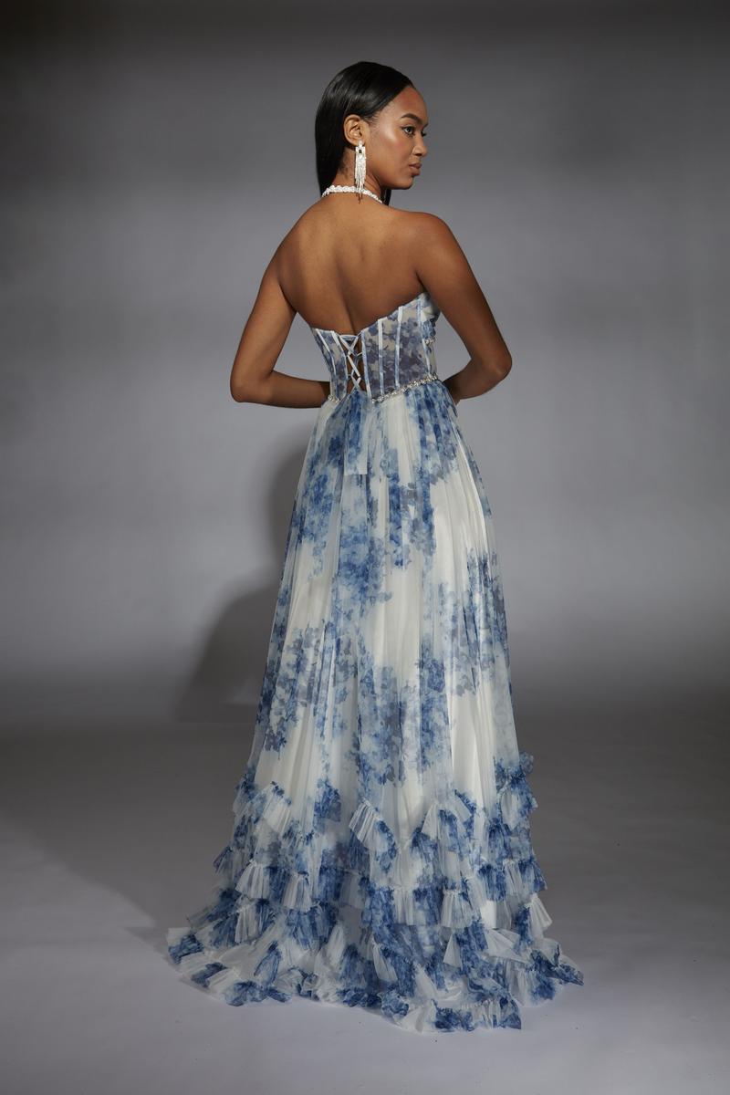 Alyce Prom Dress 61757 Pink-White / 18 Alyce Prom Dress 61757 Pink-White / 18