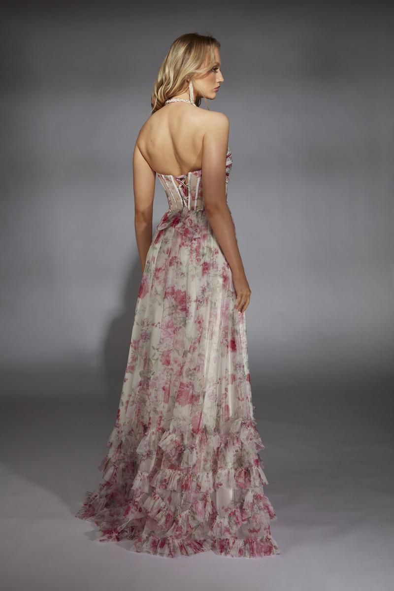 terry costa alyce prom dress Alyce Prom Dress 61757 Pink/White / 10