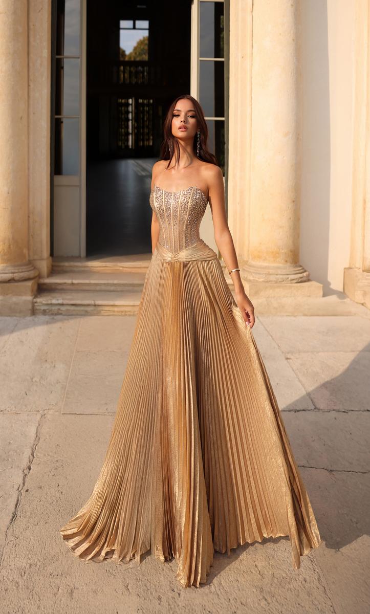Gold Prom Dresses 2026 Glitter, Sequin & Metallic Gold Prom Dresses 2026 Glitter, Sequin & Metallic