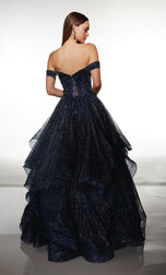 ALYCE Paris Glitter Tulle Ballgown Prom Dress 62173