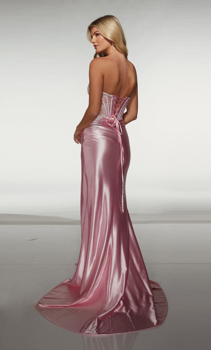 ALYCE Paris Lace Corset Fitted Prom Dress 62209