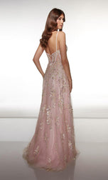 ALYCE Paris Beaded Lace A-Line Prom Dress 62211