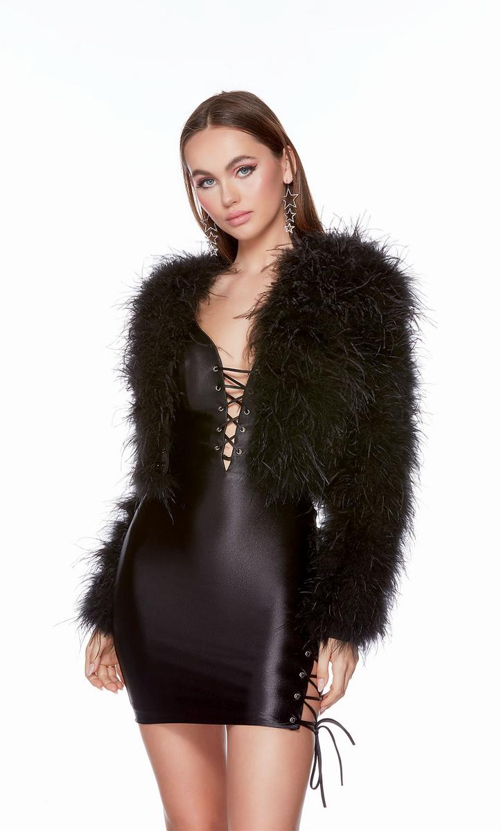 Alyce Paris Homecoming Dress 700 - Black Alyce Paris Homecoming Dress 700 - Black