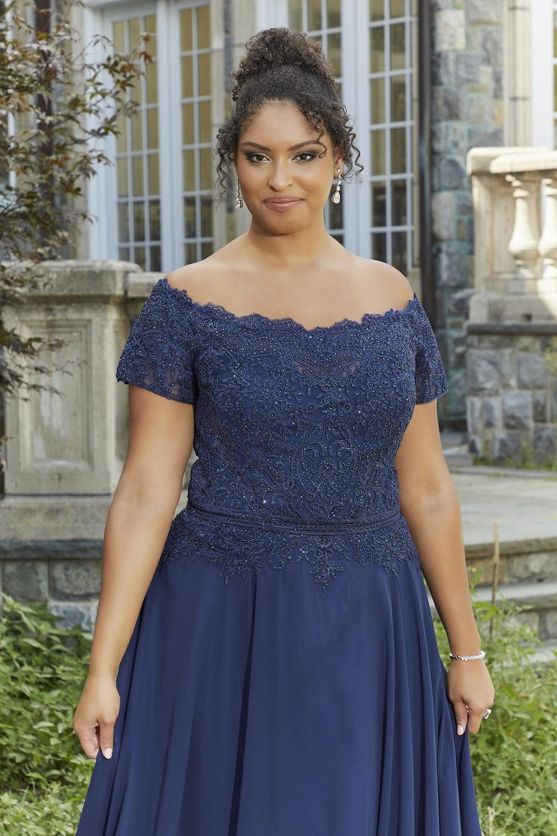 MGNY Madeline Gardner New York Dress 72133 Silver / 12 MGNY Madeline Gardner New York Dress 72133 Silver / 12