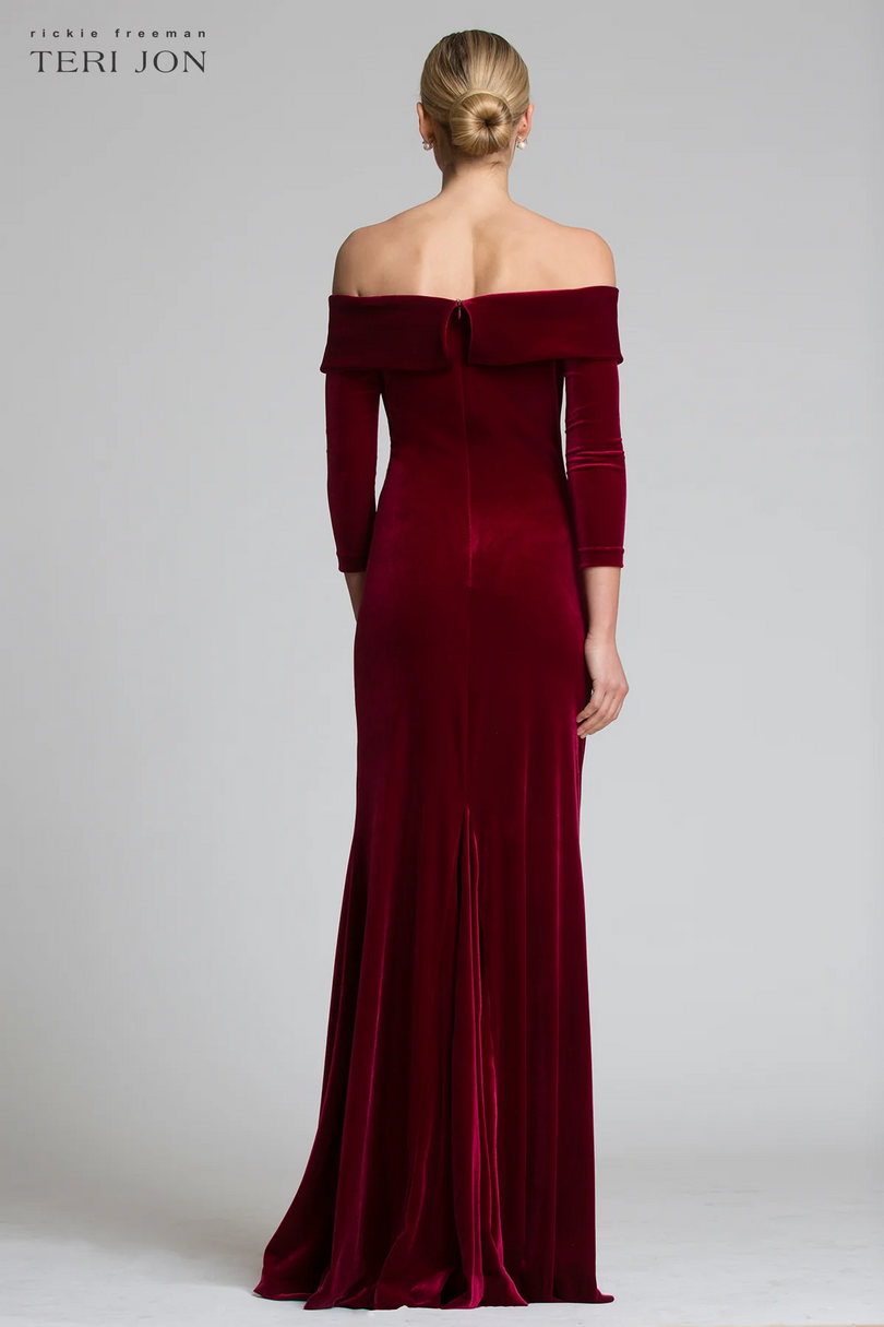 Teri Jon Velvet Dress Discount Teri Jon Velvet Dress Cheap Sale Rickie Freeman For Teri Teri Jon Velvet Dress Discount Teri Jon Velvet Dress Cheap Sale Rickie Freeman For Teri