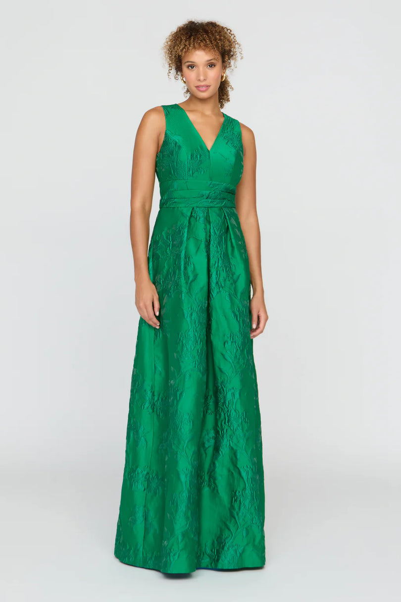 kay unger jacquard cocktail dress Kay Unger "June" Tea Length Jacquard Dress 55111432
