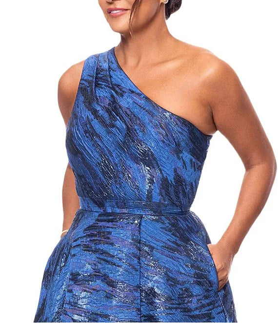 Xscape Evenings Brocade Sleeveless Dress 6742X Xscape Evenings Brocade Sleeveless Dress 6742X