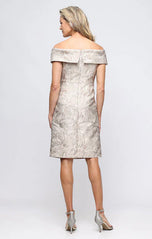Alex Evening Off the Shoulder Cocktail Dress 8181294