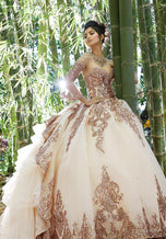 Vizcaya by Morilee Lace Quince Dress 89255