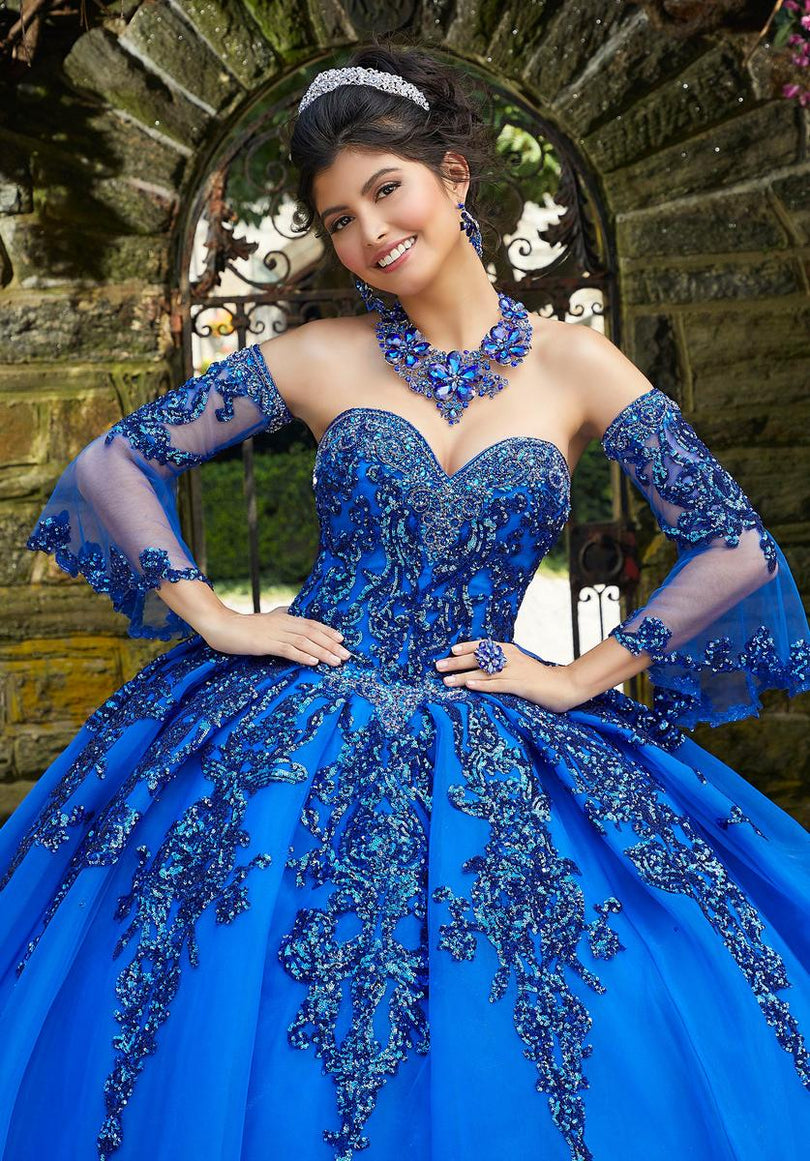 women quince dresses Vizcaya by Morilee Lace Quince Dress 89255