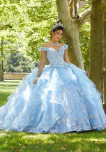 Vizcaya by Morilee Overskirt Quince 89303