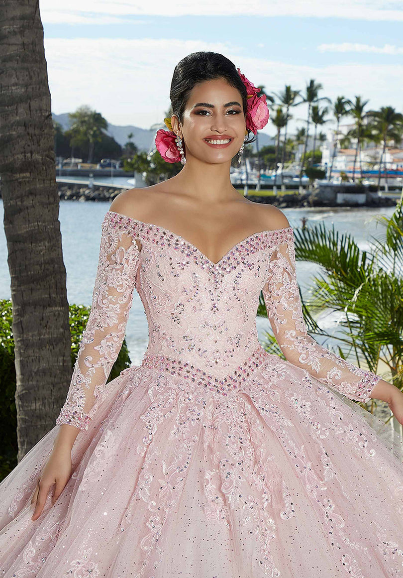 Vizcaya by Morilee Sparkle Tulle Quince Dress 89360