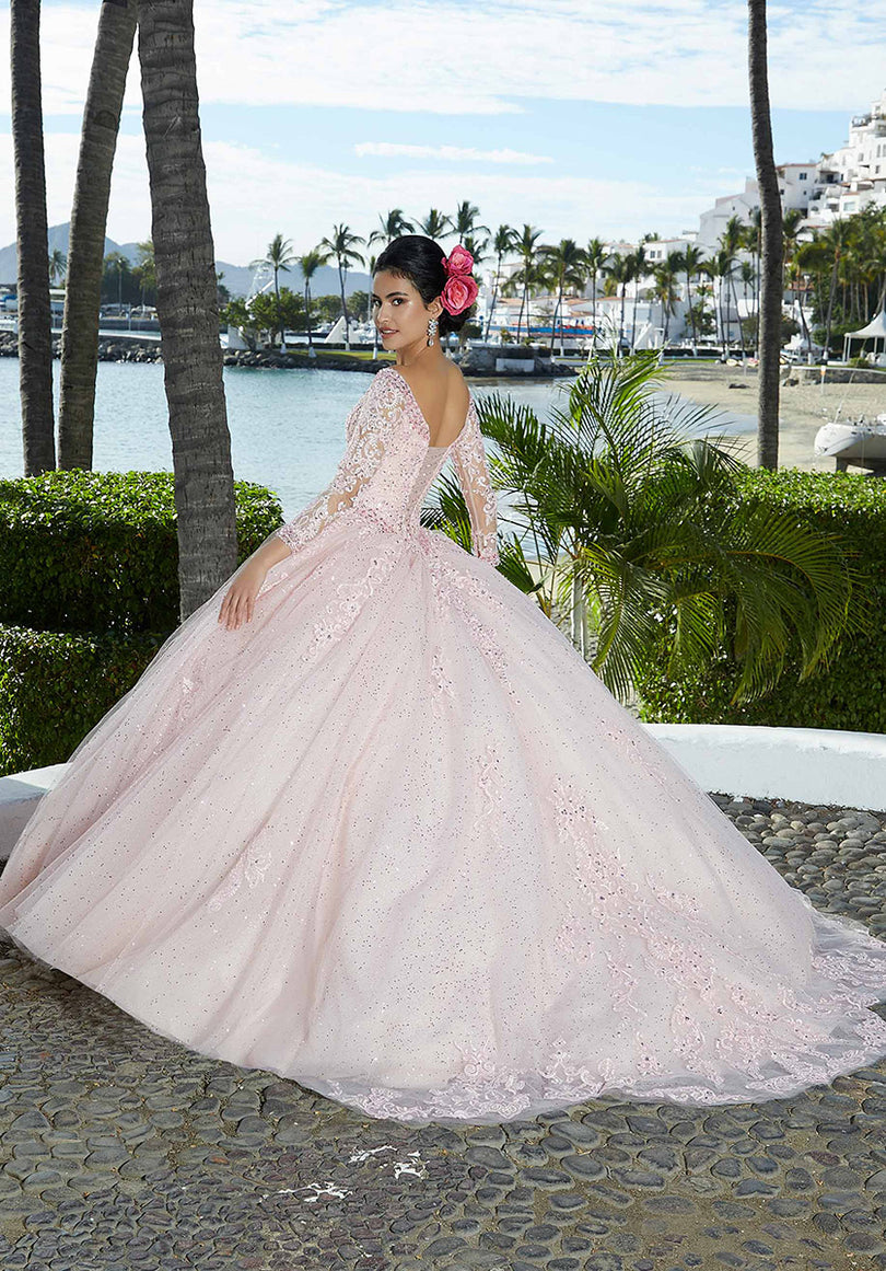 Vizcaya by Morilee Sparkle Tulle Quince Dress 89360