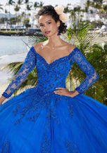 Vizcaya by Morilee Sparkle Tulle Quince Dress 89360