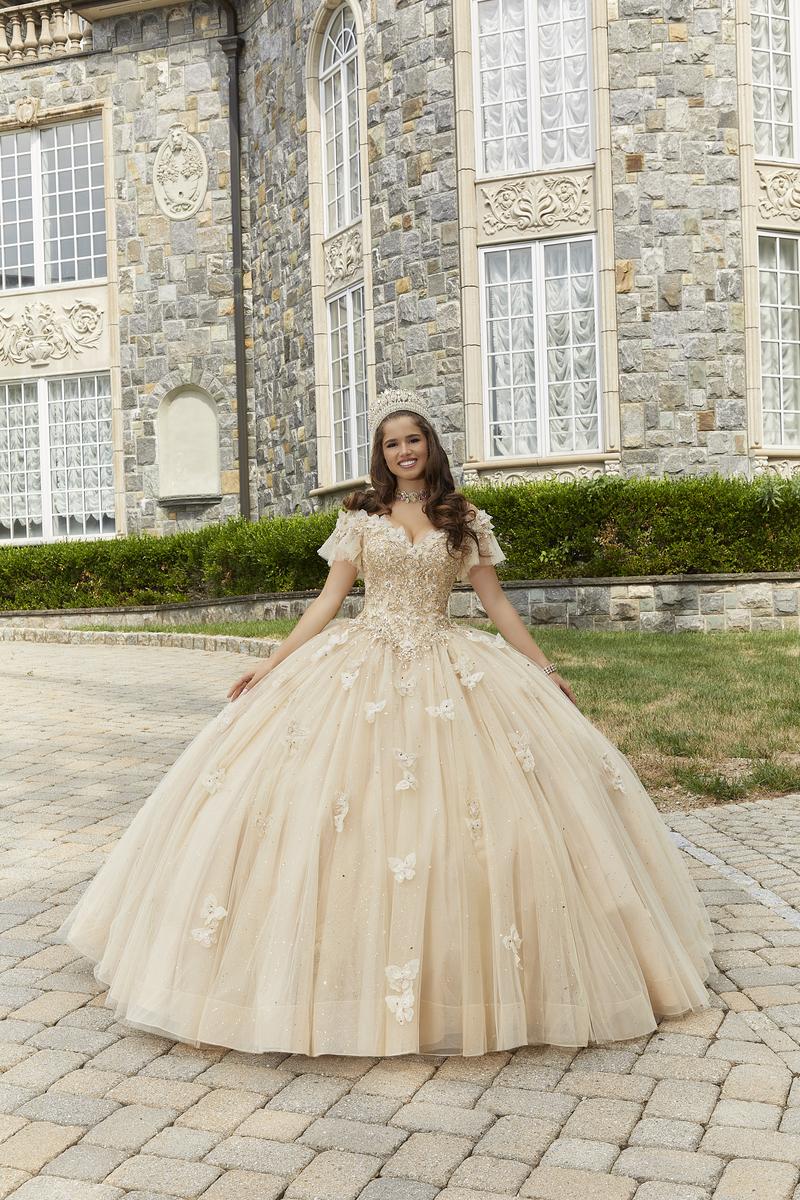 Vizcaya by Morilee 3D Butterfly Quince Dress 89404 Vizcaya by Morilee 3D Butterfly Quince Dress 89404