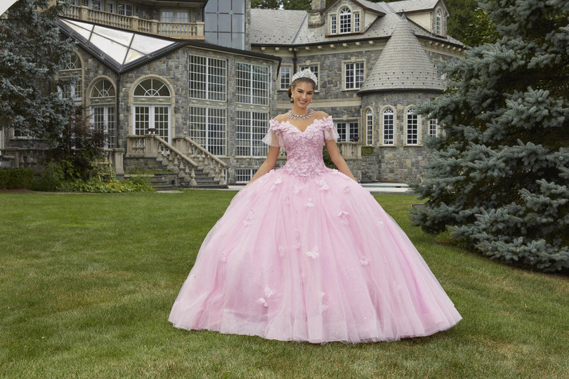Vizcaya by Morilee 3D Butterfly Quince Dress 89404